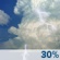 Wednesday: Chance Showers And Thunderstorms